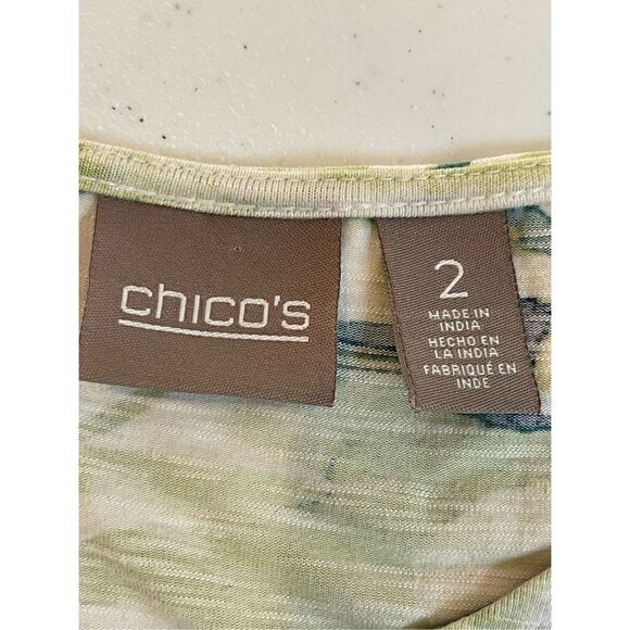 Chico’s bundle size 2 Large silk jacket and blouse - Picture 13 of 14